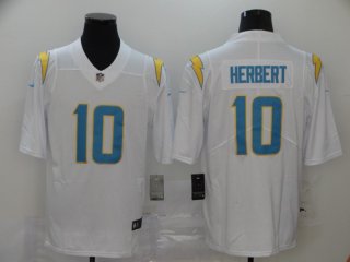 Nike-Chargers-10-Justin-Herbert-White-2020-NFL-Draft-First-Round-Pick-Vapor-Untouchable-Limited-Jersey