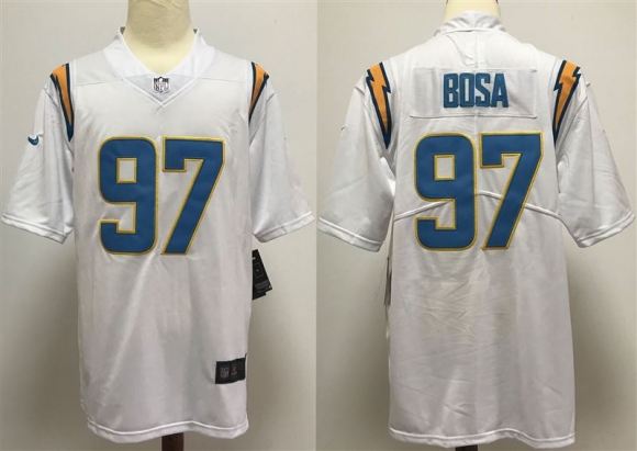 Chargers-97-Joey-Bosa-white -2020-New-Vapor-Untouchable-Limited-Jersey