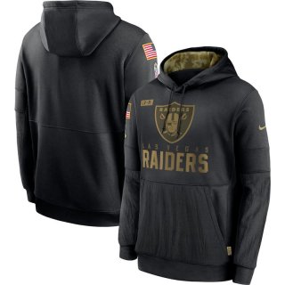 Las Vegas Raiders 2020 NFL salute to service hoodies