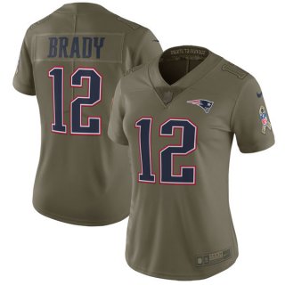 Nike-Patriots-12-Tom-Brady-Women-Olive-Salute-To-Service-Limited-Jersey