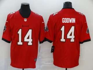 Nike-Buccaneers-14-Chris-Godwin-Red-New-2020-Vapor-Untouchable-Limited-Jersey