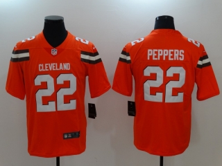 Nike-Browns-22-Jabrill-Peppers-Orange-Vapor-Untouchable-Player-Limited-Jersey