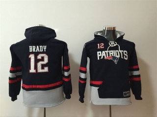 New-England-Patriots-12-Tom-Brady-Navy-Youth-All-Stitched-Hooded-Sweatshirt
