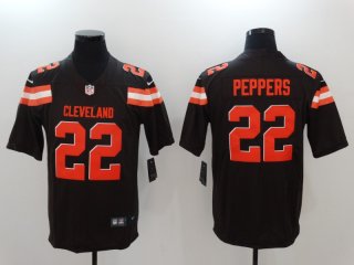 Nike-Browns-22-Jabrill-Peppers-Brown-Vapor-Untouchable-Player-Limited-Jersey