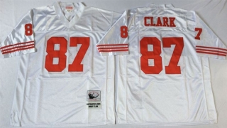 San Francisco 49ers #87 White