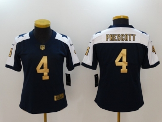 Nike-Cowboys-4-Dak-Prescott-Navy-Gold-Women-Color-Rush-Limited-Jersey