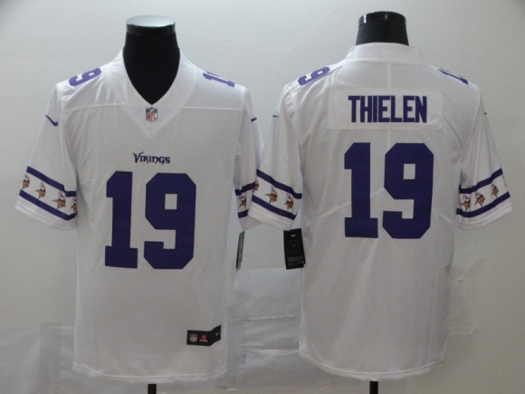 Nike-Vikings-19-Adam-Thielen-White-Team-Logos-Fashion-Vapor-Limited-Jersey