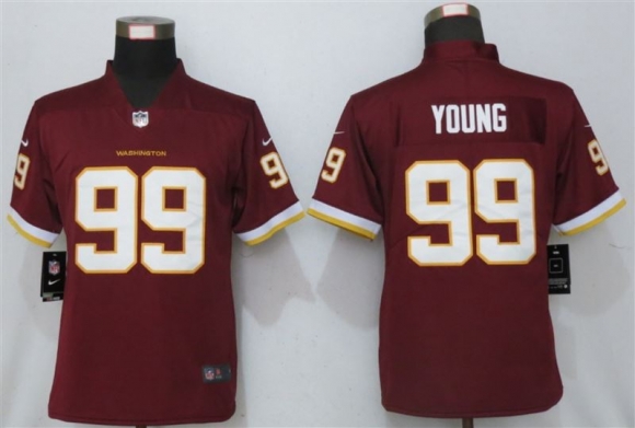 Nike-Washington-Football-Team-99-Chase-Young-Red-Women-Vapor-Untouchable-Limited-Jersey