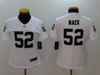 Nike-Raiders-52-Khalil-Mack-White-Women-Vapor-Untouchable-Player-Limited-Jersey