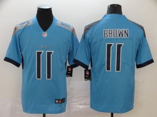 Nike-Titans-11-A.J.-Brown-Blue-New-Vapor-Untouchable-Limited-Jersey