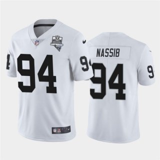 Nike-Raiders-94-Carl-Nassib-White-2020-Inaugural-Season-Vapor-Untouchable-Limited-Jersey