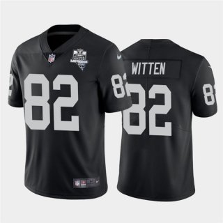 Nike-Raiders-82-Jason-Witten-Black-2020-Inaugural-Season-Vapor-Untouchable-Limited-Jersey