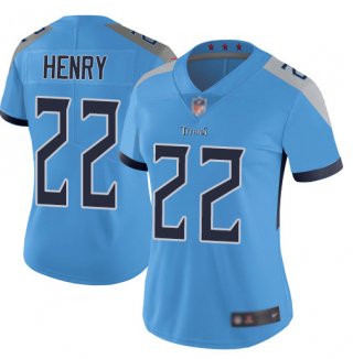 Nike-Titans-22-Derrick-Henry-Blue-Women-New-Vapor-Untouchable-Player-Limited-Jersey