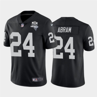 Nike-Raiders-24-Johnathan-Abram-Black-2020-Inaugural-Season-Vapor-Untouchable-Limited-Jersey