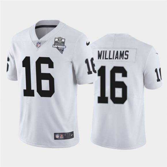 Nike-Raiders-16-Tyrell-Williams-White-2020-Inaugural-Season-Vapor-Untouchable-Limited-Jersey