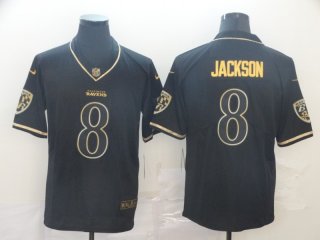 Nike-Ravens-8-Lamar-Jackson-Black-Gold-Throwback-Vapor-Untouchable-Limited-Jersey