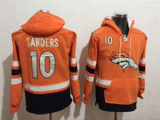 Denver-Broncos-10-Emmanuel-Sanders-Orange-All-Stitched-Hooded-Sweatshirt