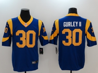 Nike-Rams-30-Todd-Gurley-II-Blue-Vapor-Untouchable-Palyer-Limited-Jersey
