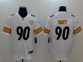 Nike-Steelers-90-T.J.-Watt-White-Vapor-Untouchable-Player-Limited-Jersey
