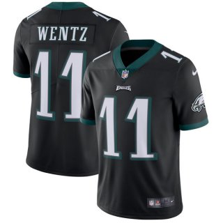 Nike-Eagles-11-Carson-Wentz-Black-Youth-Vapor-Untouchable-Player-Limited-Jersey
