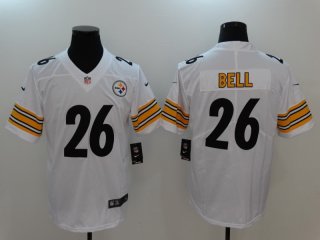 Nike-Steelers-26-Le'Veon-Bell-White-Vapor-Untouchable-Player-Limited-Jersey