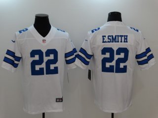 Nike-Cowboys-22-Emmitt-Smith-White-Vapor-Untouchable-Player-Limited-Jersey