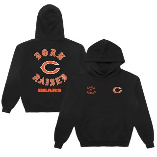 Chicago Bears Born X Raised Black Pullover Hoodie