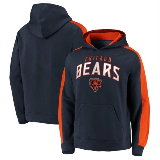 Chicago Bears Navy Game Time Arch Pullover Hoodie