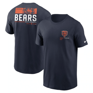 Chicago Bears Navy Team Incline T-Shirt