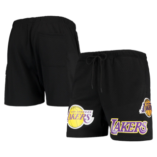 Los Angeles Lakers Blac Chenille Shorts