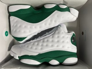 Jordan 13 white green 40-47