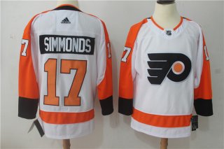 Adidas Philadelphia Flyers #17 Wayne Simmonds White Stitched NHL Jersey