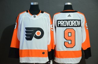 Philadelphia Flyers #9 Ivan Provorov White Stitched NHL Jersey