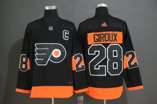 Philadelphia Flyers #28 Claude Giroux Black Stitched NHL Jersey