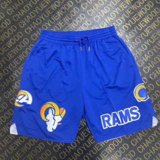 Los Angeles Rams light blue shorts