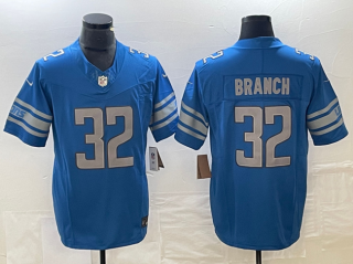 Detroit Lions #32 Brian Branch Blue 2023 F.U.S.E. Vapor Untouchable Limited Stitched