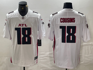Atlanta Falcons #18 white vapor limited jersey