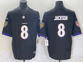 Baltimore Ravens #8 new black vapor limited jersey