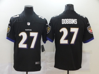 Baltimore Ravens #27 black vapor limited jersey