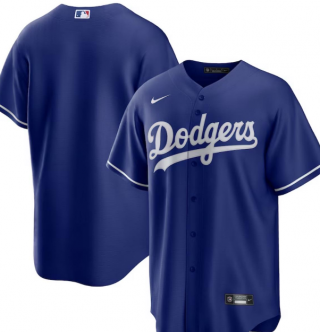 Los Angeles Dodgers blank blue jersey