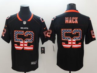 Chicago Bears #52 black flag jersey