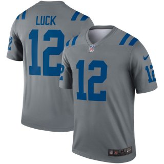 Indianapolis Colts Andrew Luck Gray Inverted Legend