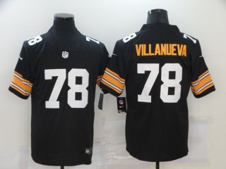 Pittsburgh Steelers #78 black big letter jersey