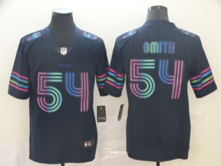 Dallas Cowboys #54 smith navy city jersey