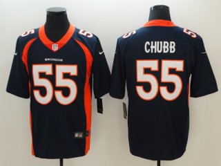 Denver Broncos#55 blue vapor limited jersey