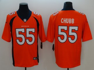 Denver Broncos #55 orange vapor jersey