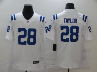 Indianapolis Colts#28 white vapor jersey