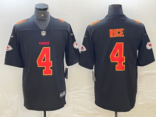 Kansas City Chiefs #4 black jersey