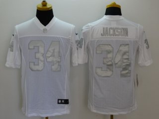 Las Vegas Raiders #34 white salute to service limited jersey