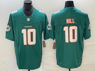 Miami Dolphins #10 Tyreek Hill Aqua 2023 F.U.S.E limited jersey